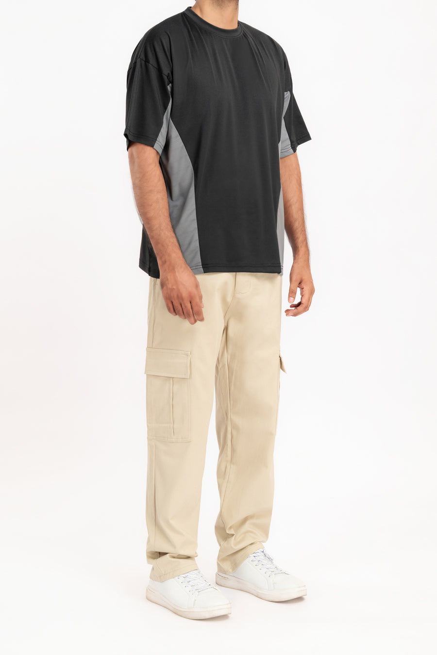 Men's Side Panel Oversized T-Shirt