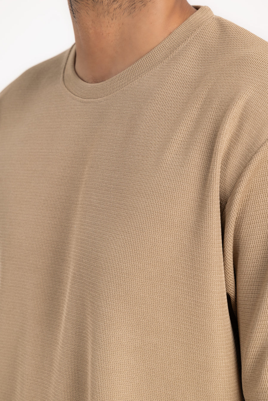 Men's Textured Waffle T-Shirt