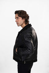 Men's Suede Leather Jacket