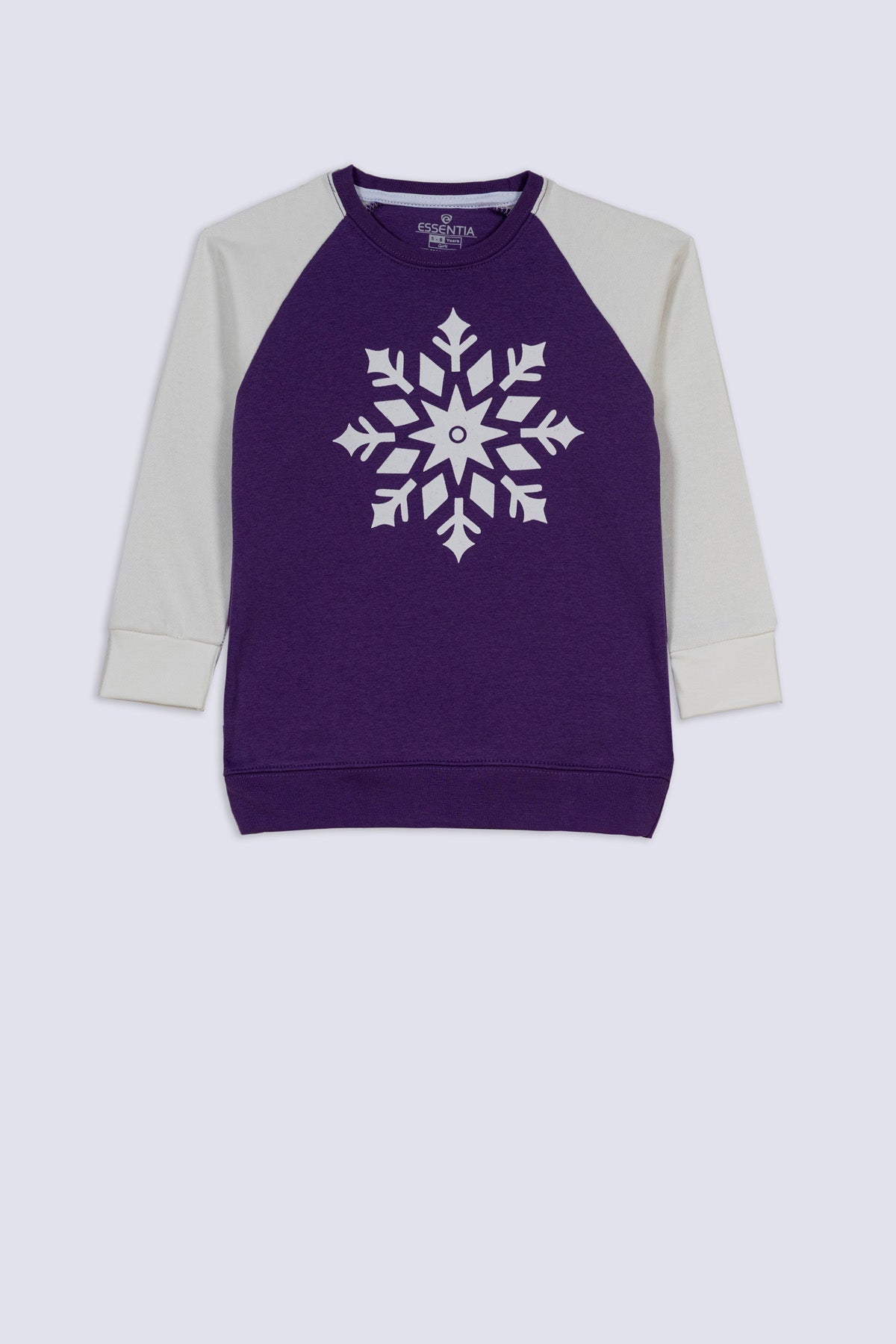 Snowflake Glow Girl's Sweatshirt