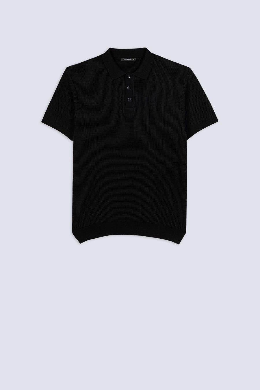 Men's Micro Waffle Polo Shirt