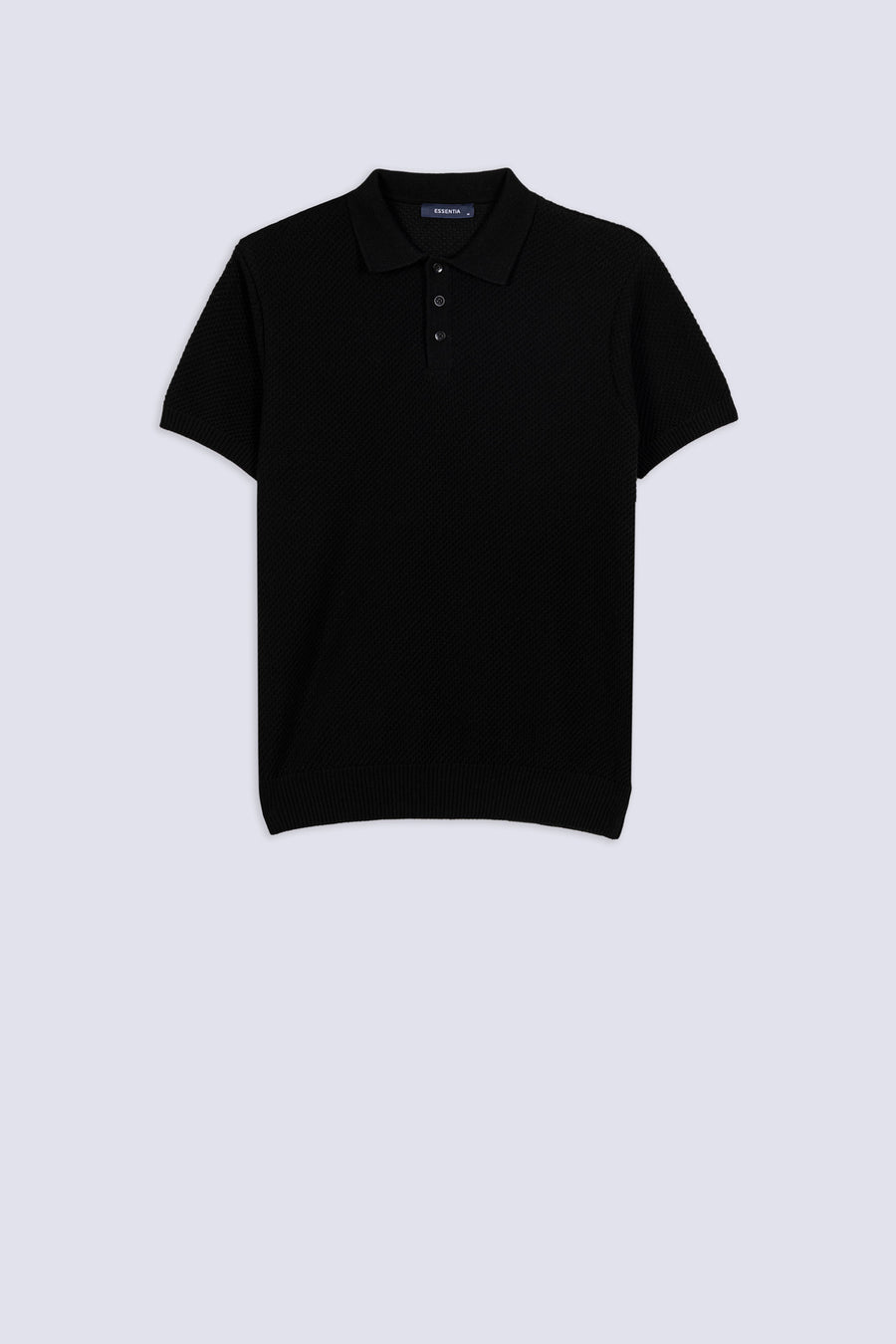 Men's Classic Knit Polo Shirt