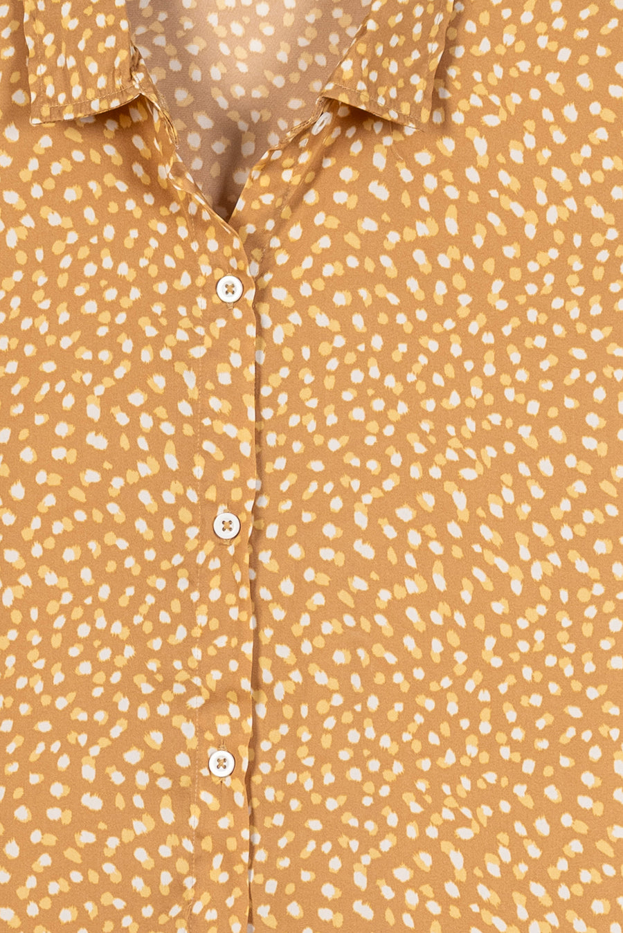 Ladies Speckle Print Oversized Shirt