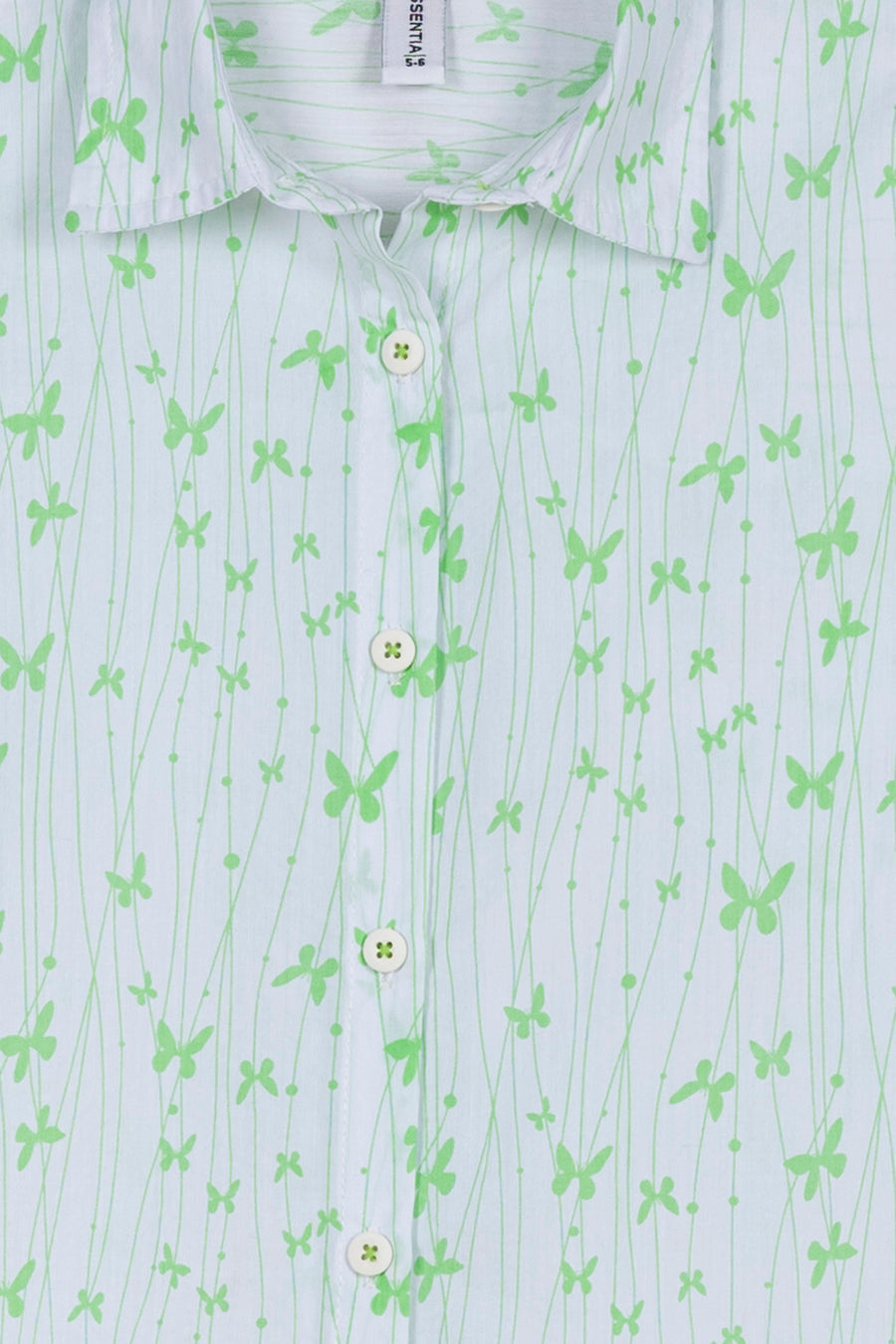 Butterfly Printed Girl's Top
