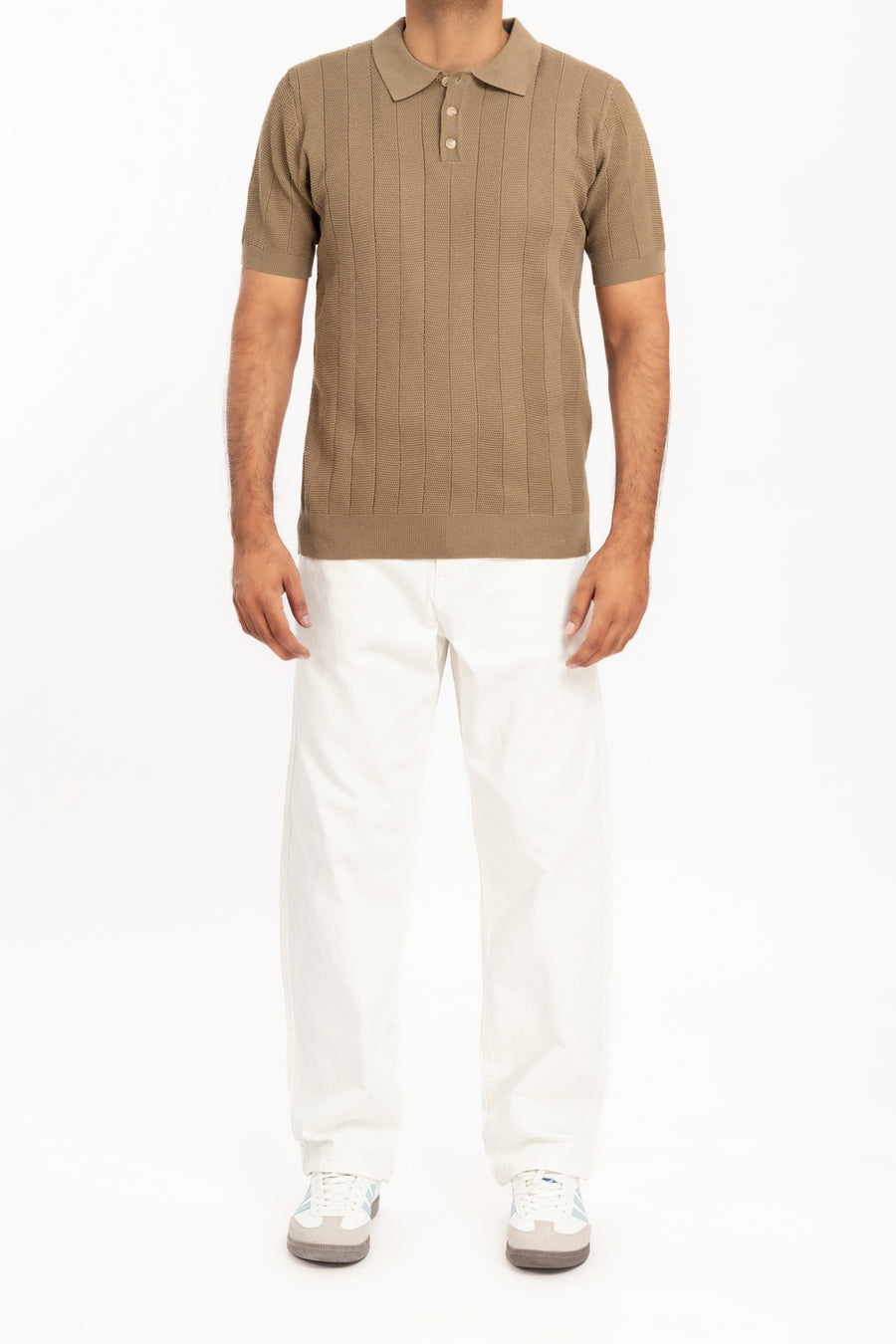 Men's Classic Knit Polo Shirt