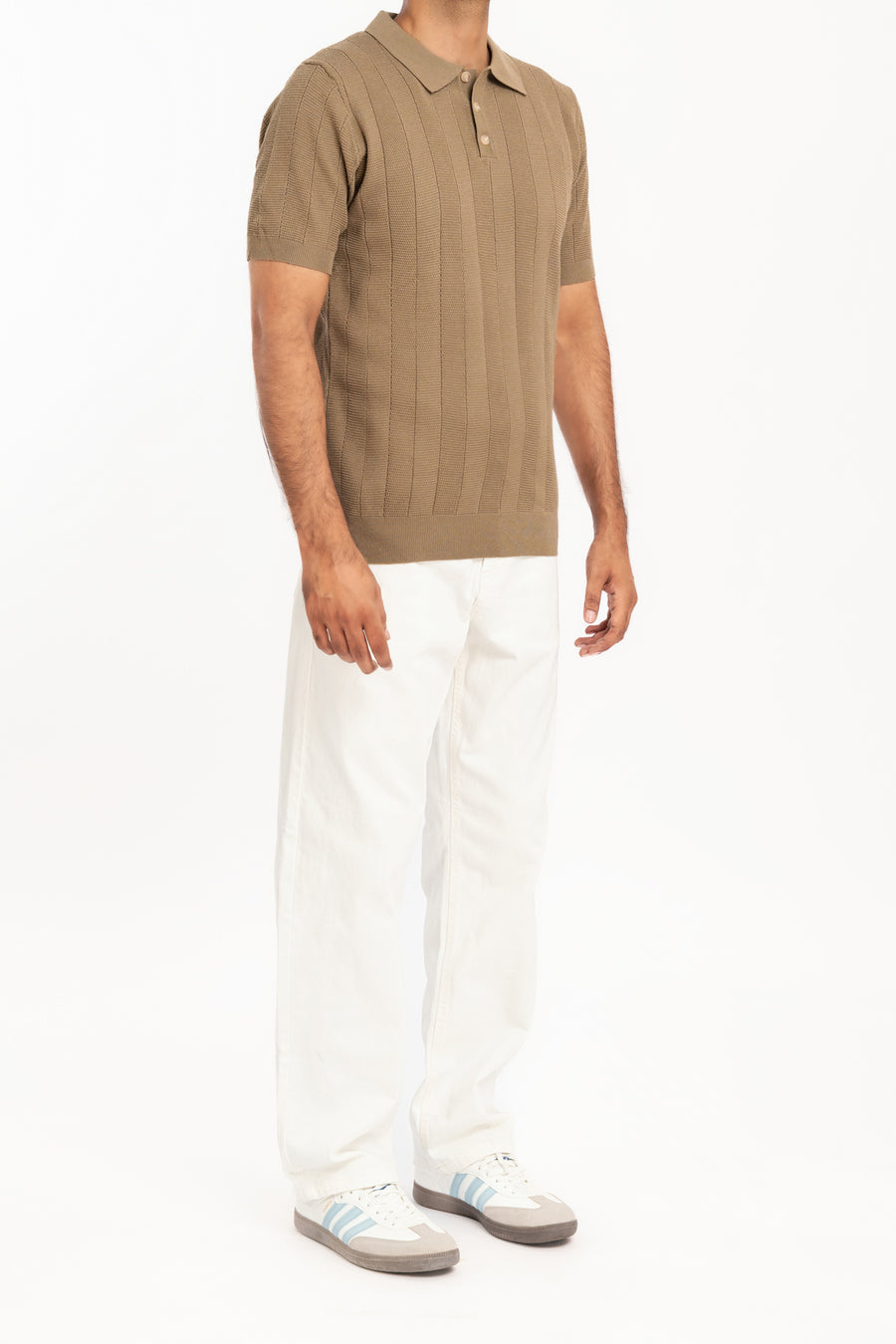 Men's Classic Knit Polo Shirt