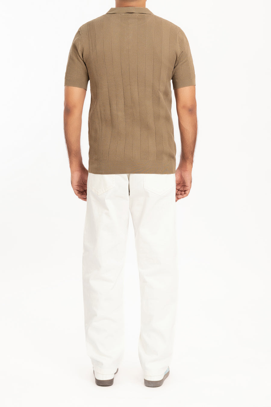 Men's Classic Knit Polo Shirt