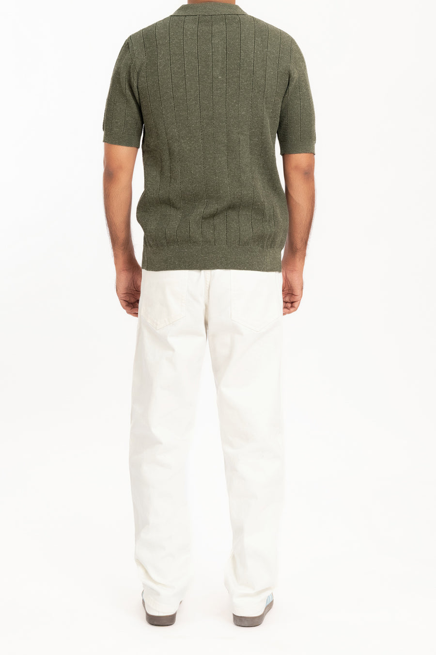 Men's Classic Knit Polo Shirt