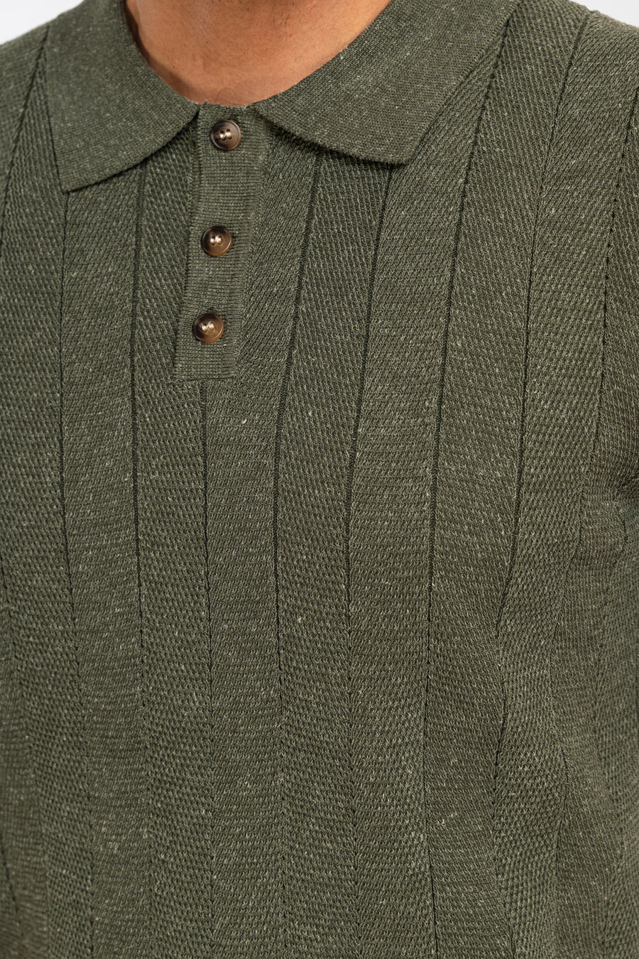 Men's Classic Knit Polo Shirt