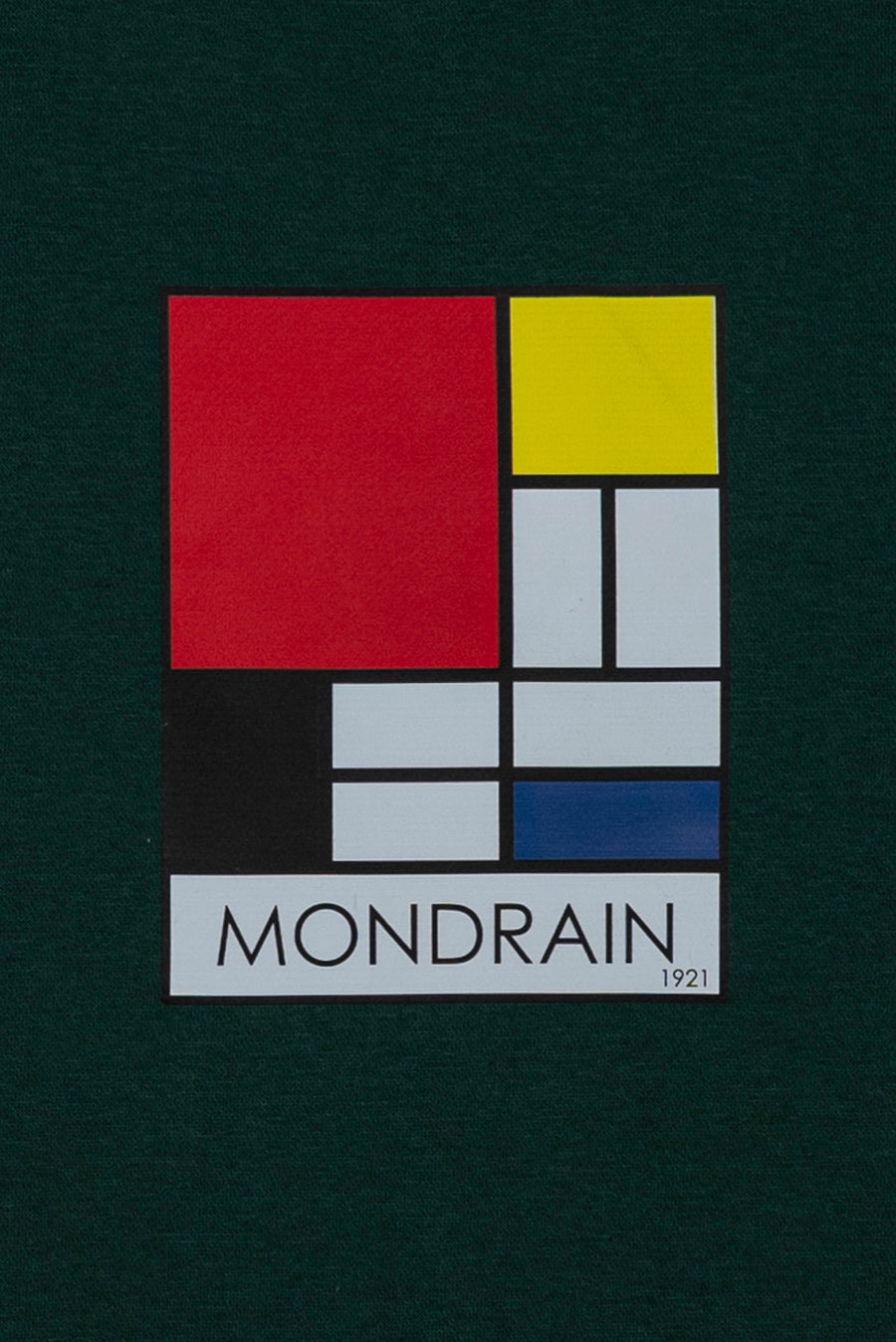Green Mondrian Men's Sweatshirt