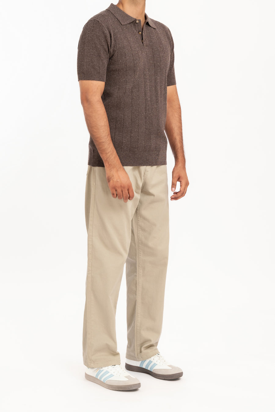 Men's Classic Knit Polo Shirt