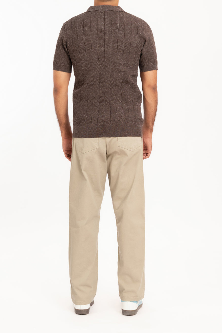 Men's Classic Knit Polo Shirt