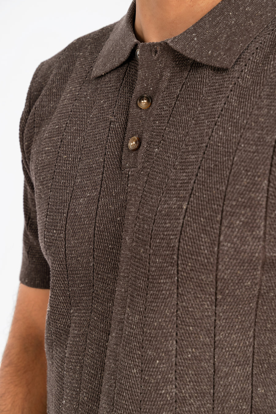 Men's Classic Knit Polo Shirt