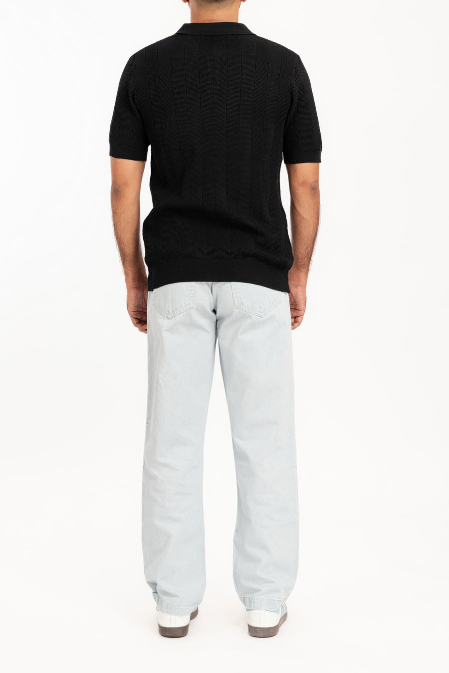 Men's Classic Knit Polo Shirt