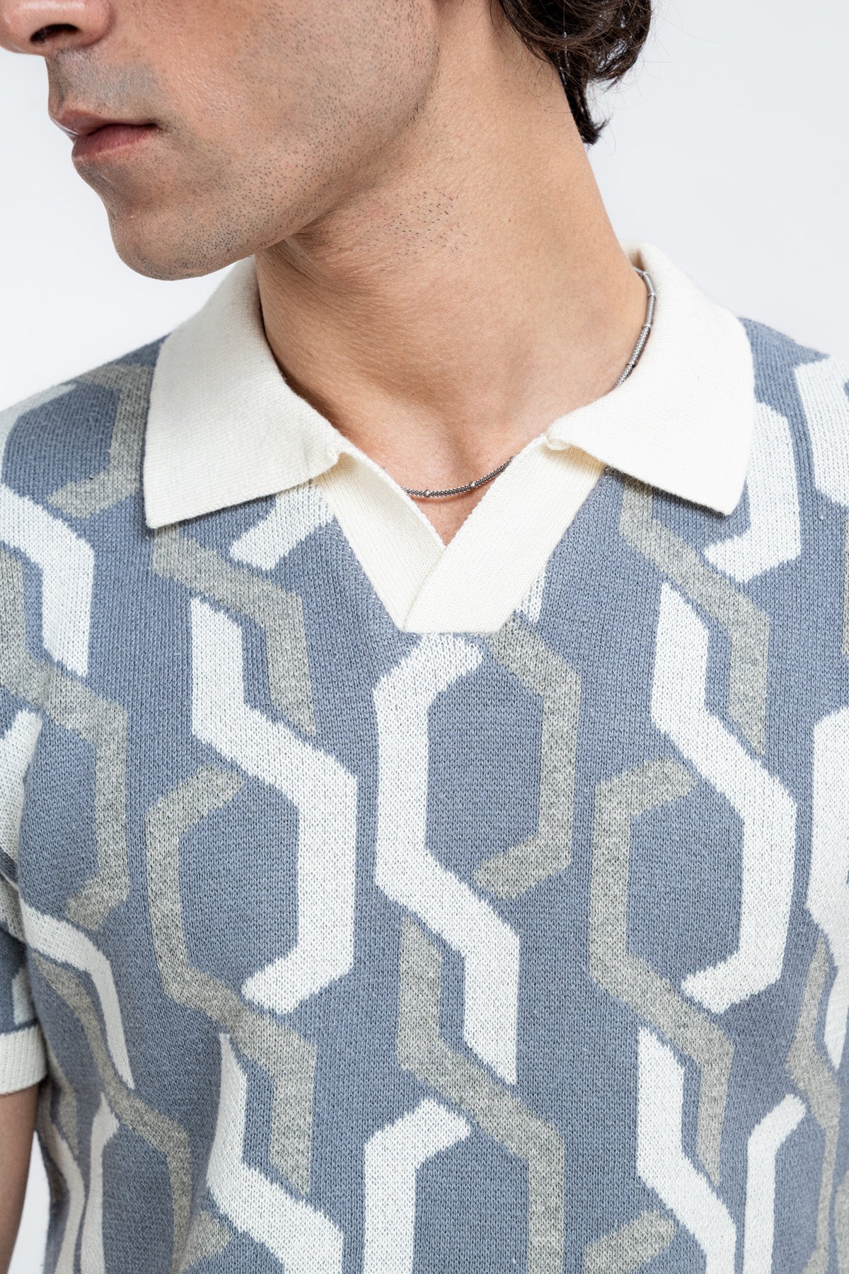 Heritage Pattern Men's Polo