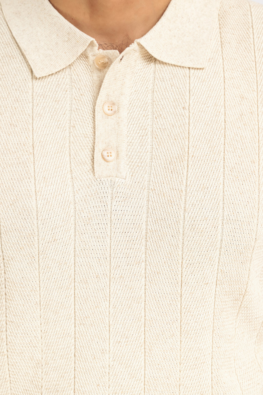 Men's Classic Knit Polo Shirt