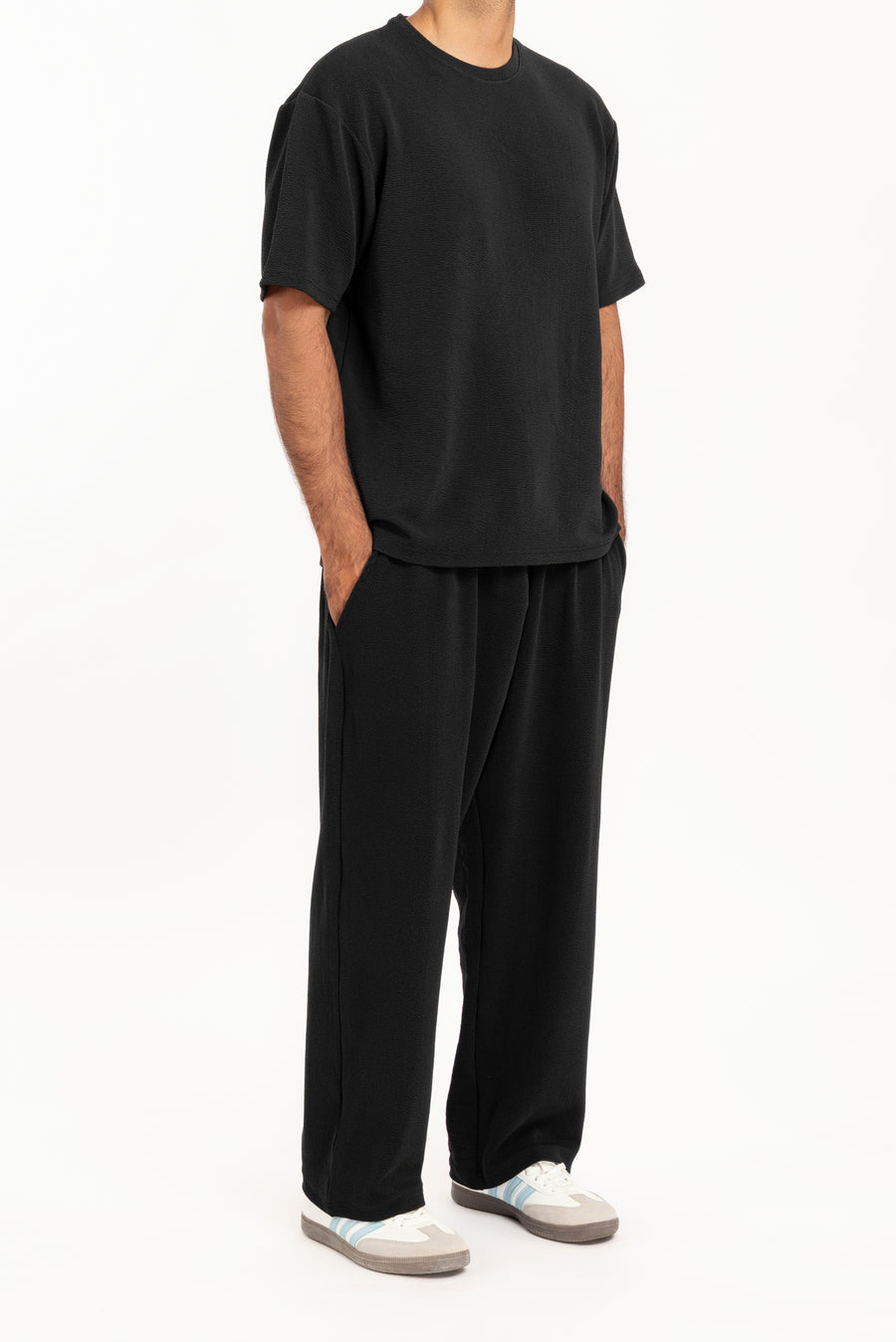 Men's Textured Relax Fit T-Shirt