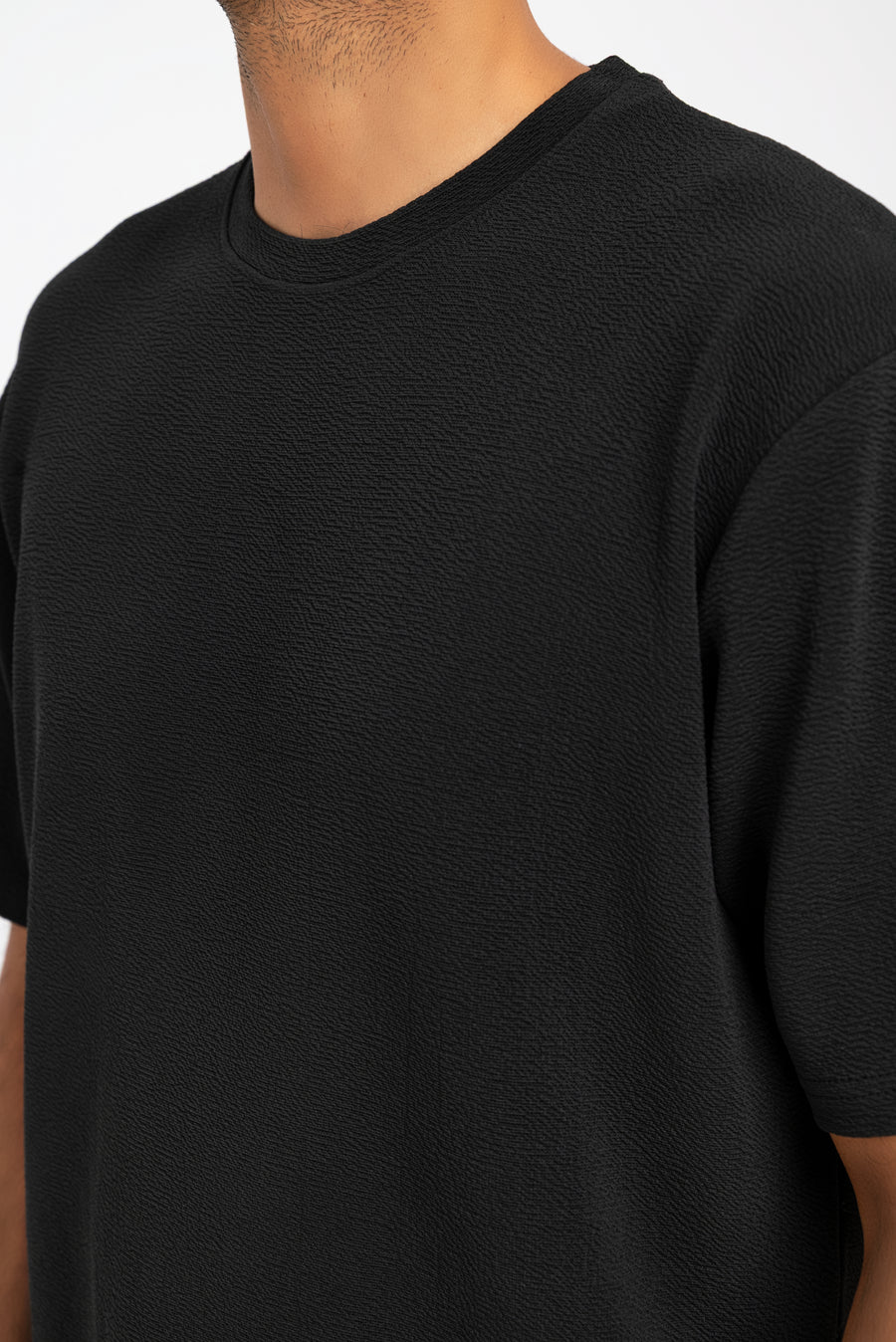 Men's Textured Relax Fit T-Shirt