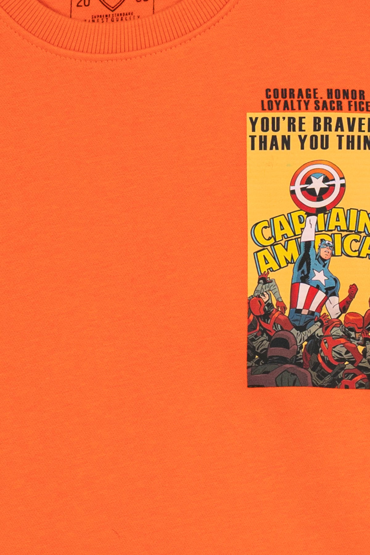 Captain America Boy's Fleece Sweatshirt