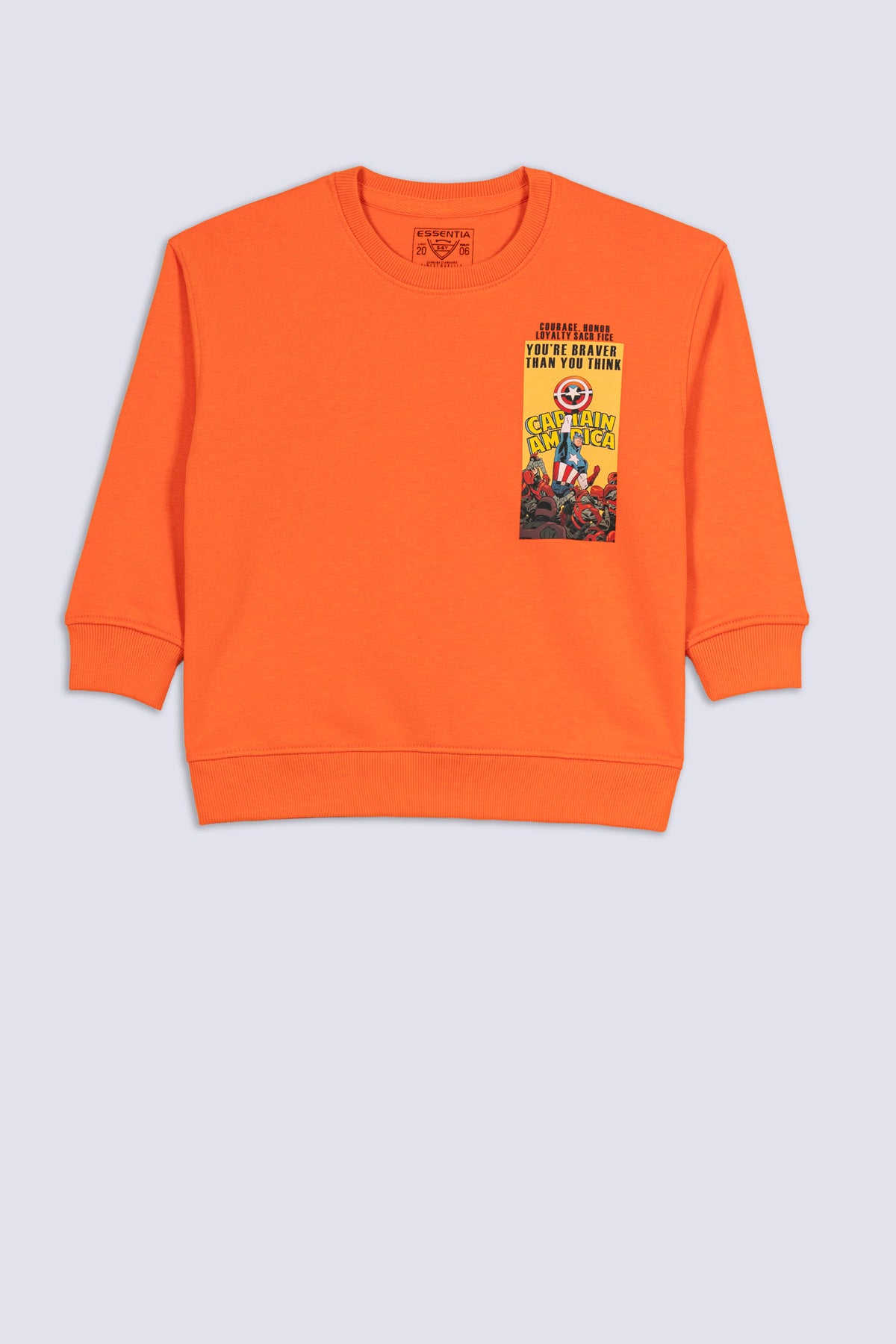 Captain America Boy's Fleece Sweatshirt