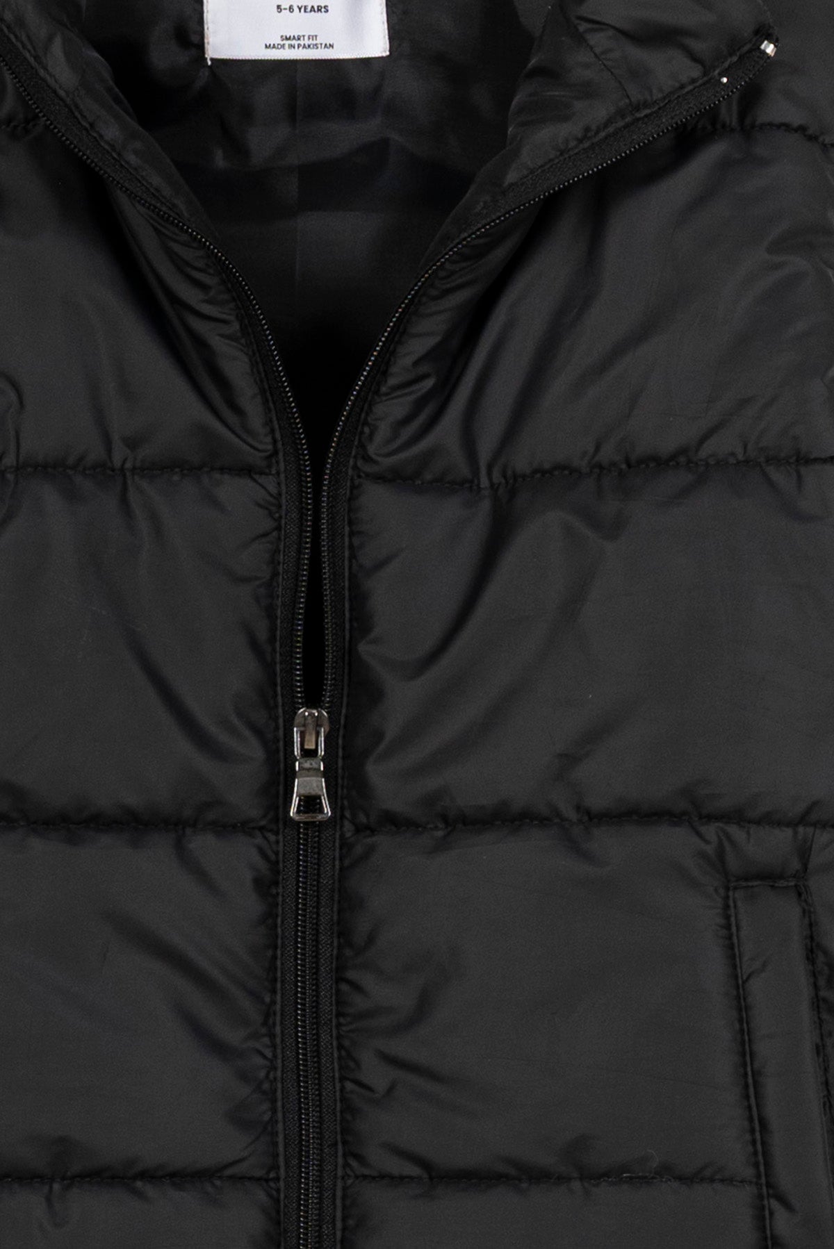 Classic Black Puffer Vest
