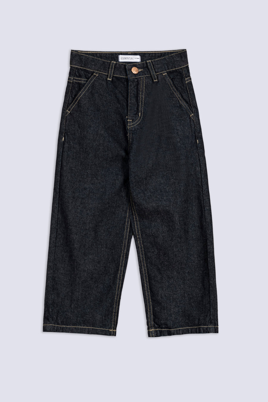 Boy's Wide Leg Denim Pant