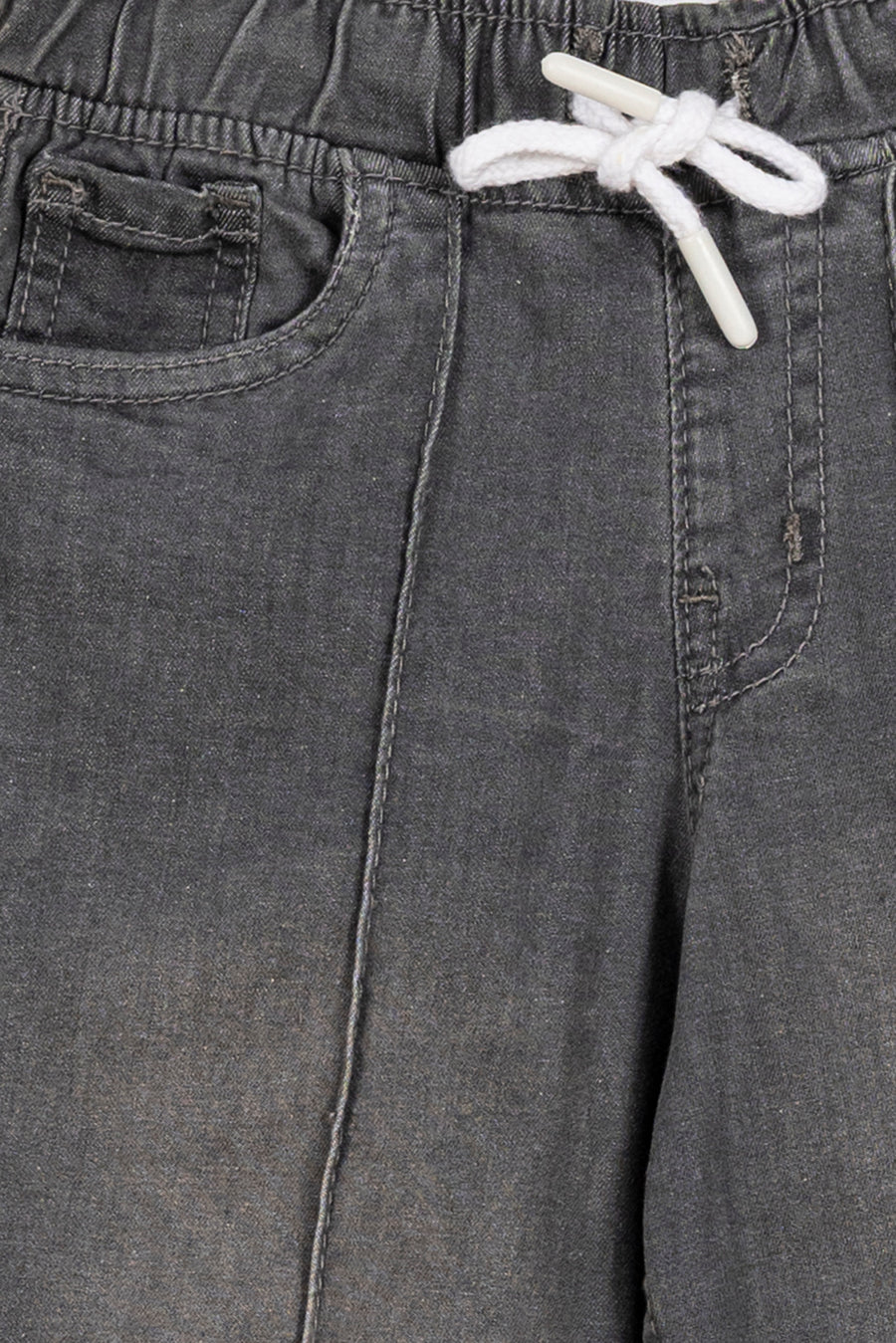 BOY'S ELASTIC WAIST CARPENTER DENIM PANT