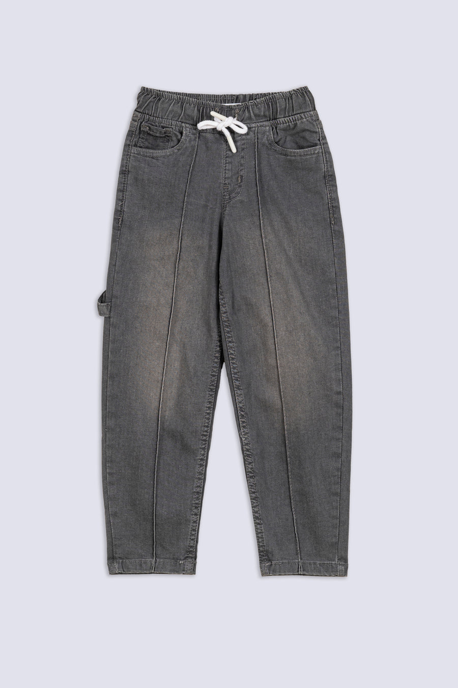 BOY'S ELASTIC WAIST CARPENTER DENIM PANT