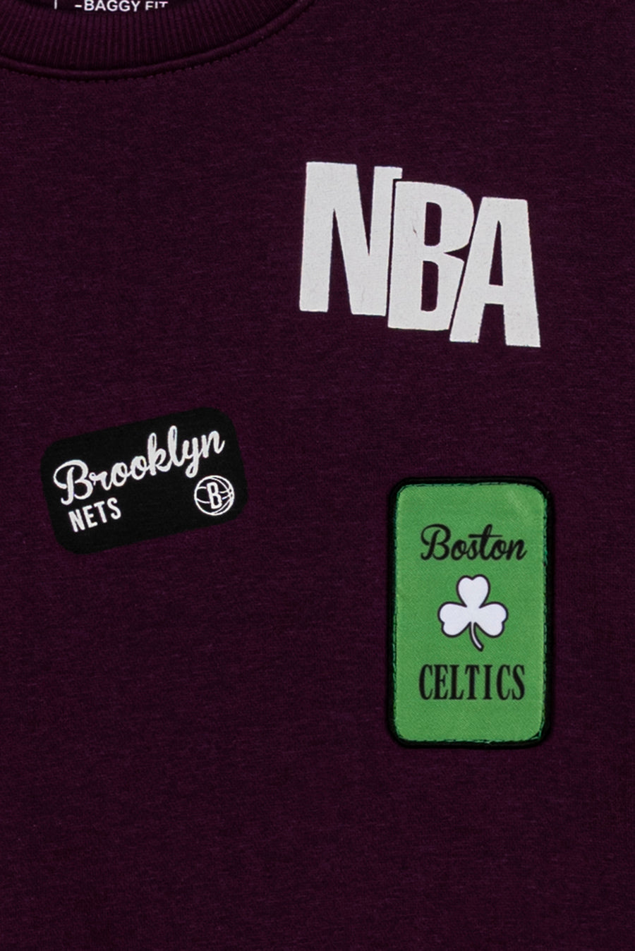 BOY'S NBA PATCH SWEATSHIRT