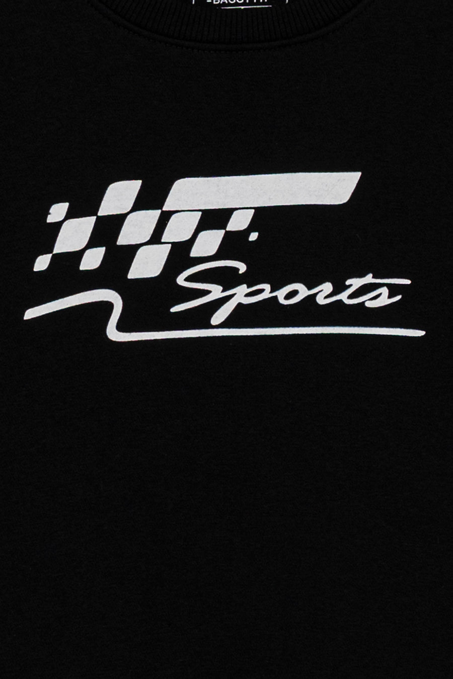 BOY'S RACING PRINT SWEATSHIRT