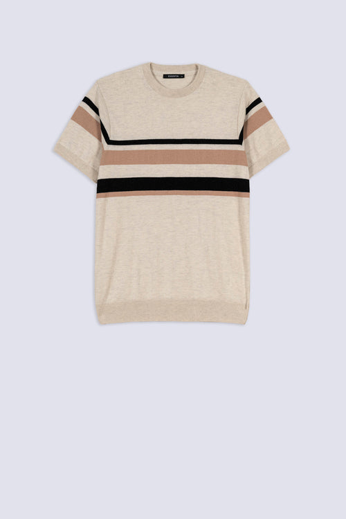 Heritage Linear Pattern Men's Polo