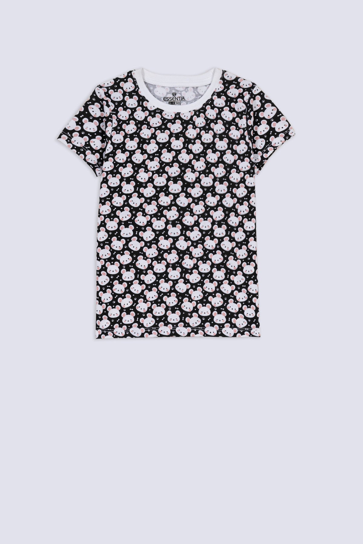 Panda Pop All-Over Girls' Printed Tee