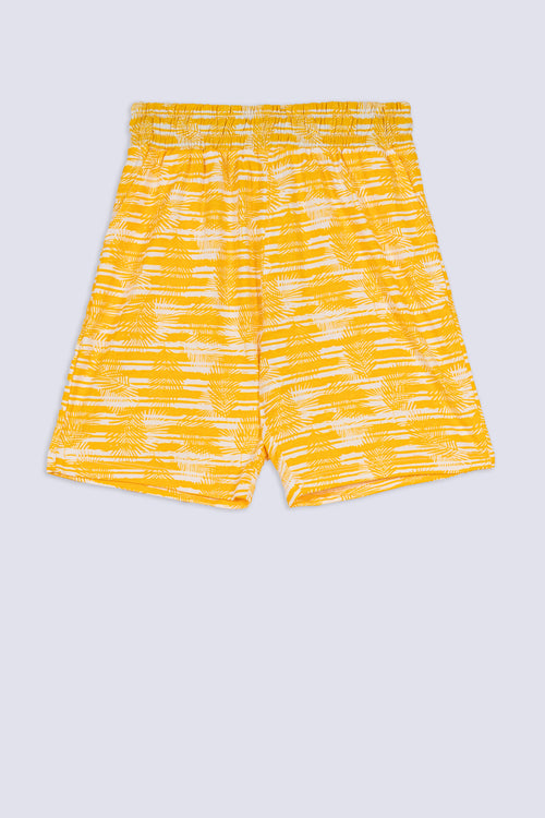 Summer Splash Palm Boys' Short