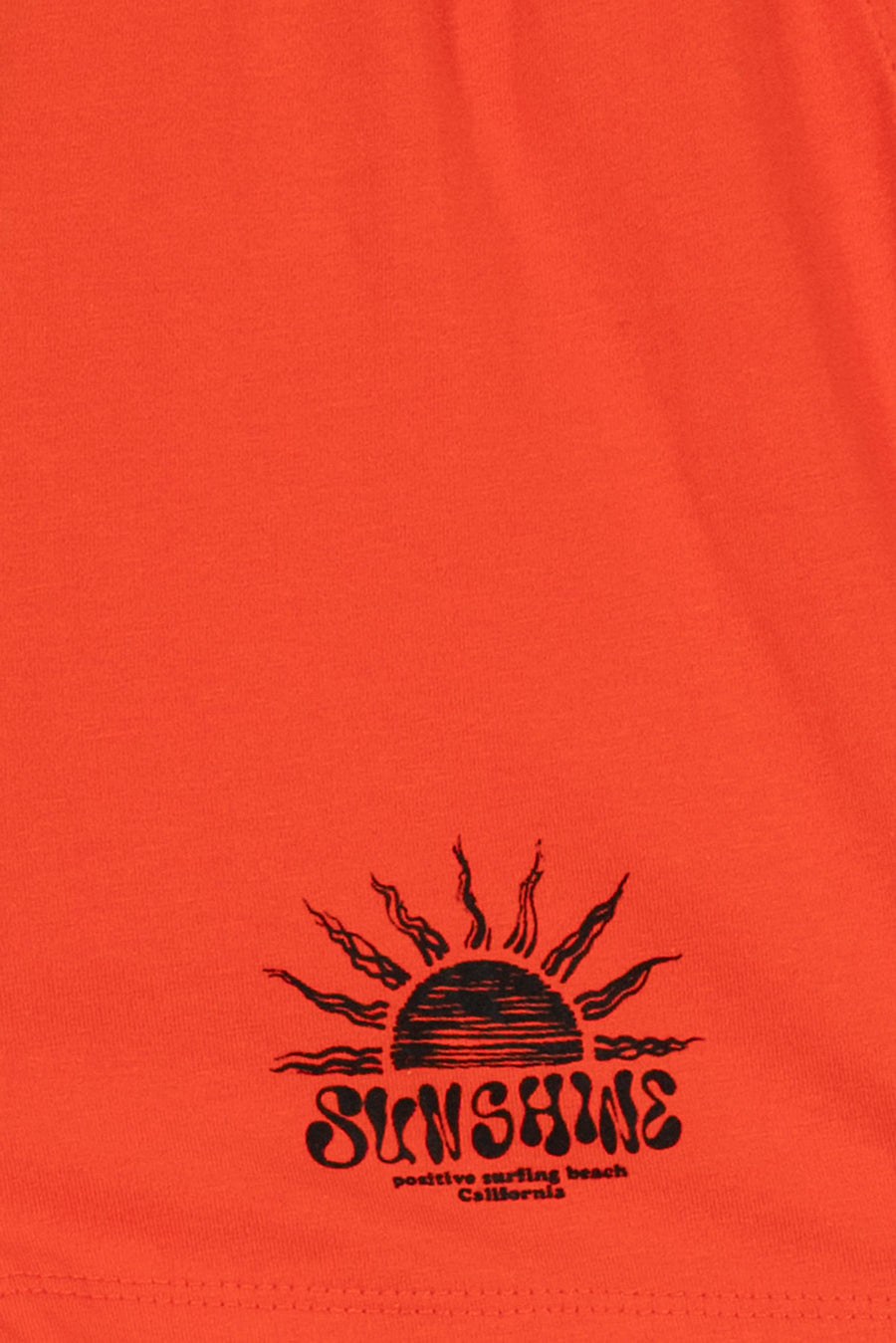 Radiant Orange Boys' Summer Short