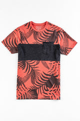 Peach Tropical Men's T-Shirt.