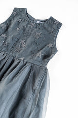 Girl's Grey Fancy Frock