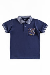 Animal Pocket Boy's Polo Shirt.