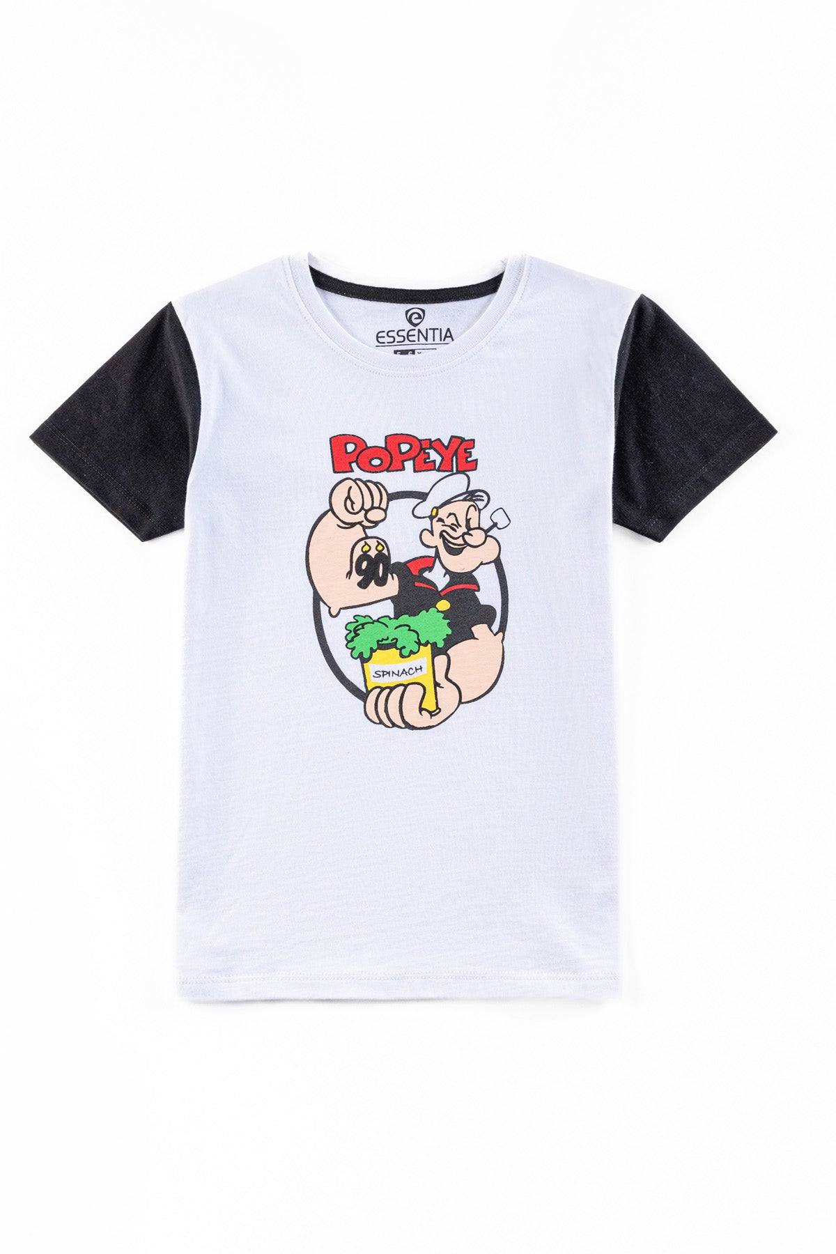 White Popeye Boy's T-Shirt.