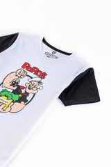 White Popeye Boy's T-Shirt.