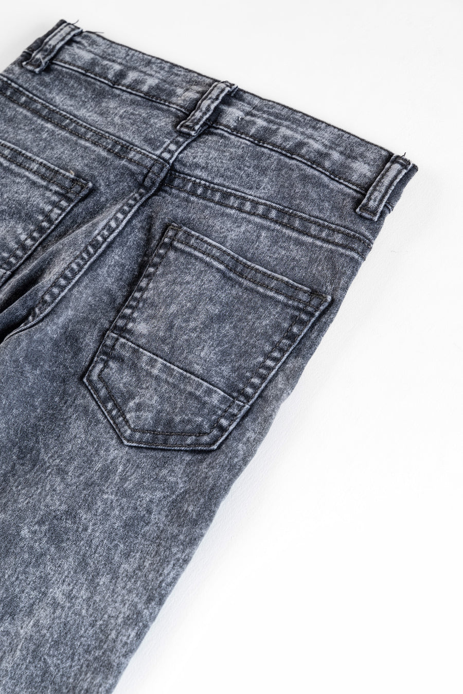 Acid Wash Boy's Denim Pant