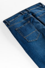 Blue Smart Fit Men's Denim Pant