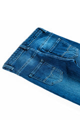 Dark Blue Boy's Denim Pant