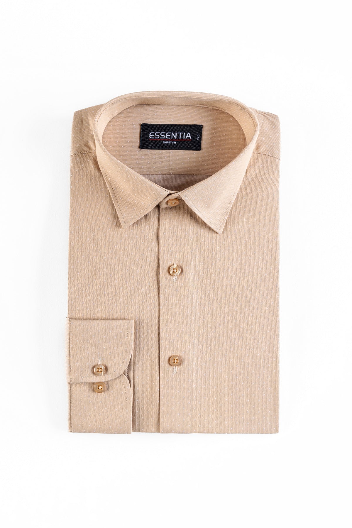 Beige Men's Dress Shirt