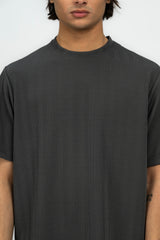 Dark Grey Men's Baggy Fit T-Shirt