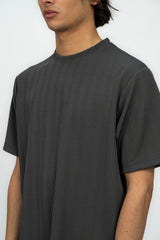 Dark Grey Men's Baggy Fit T-Shirt