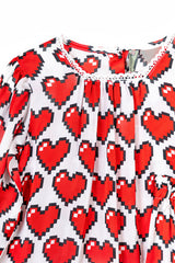 Love Heart Girl's Co-ord Set