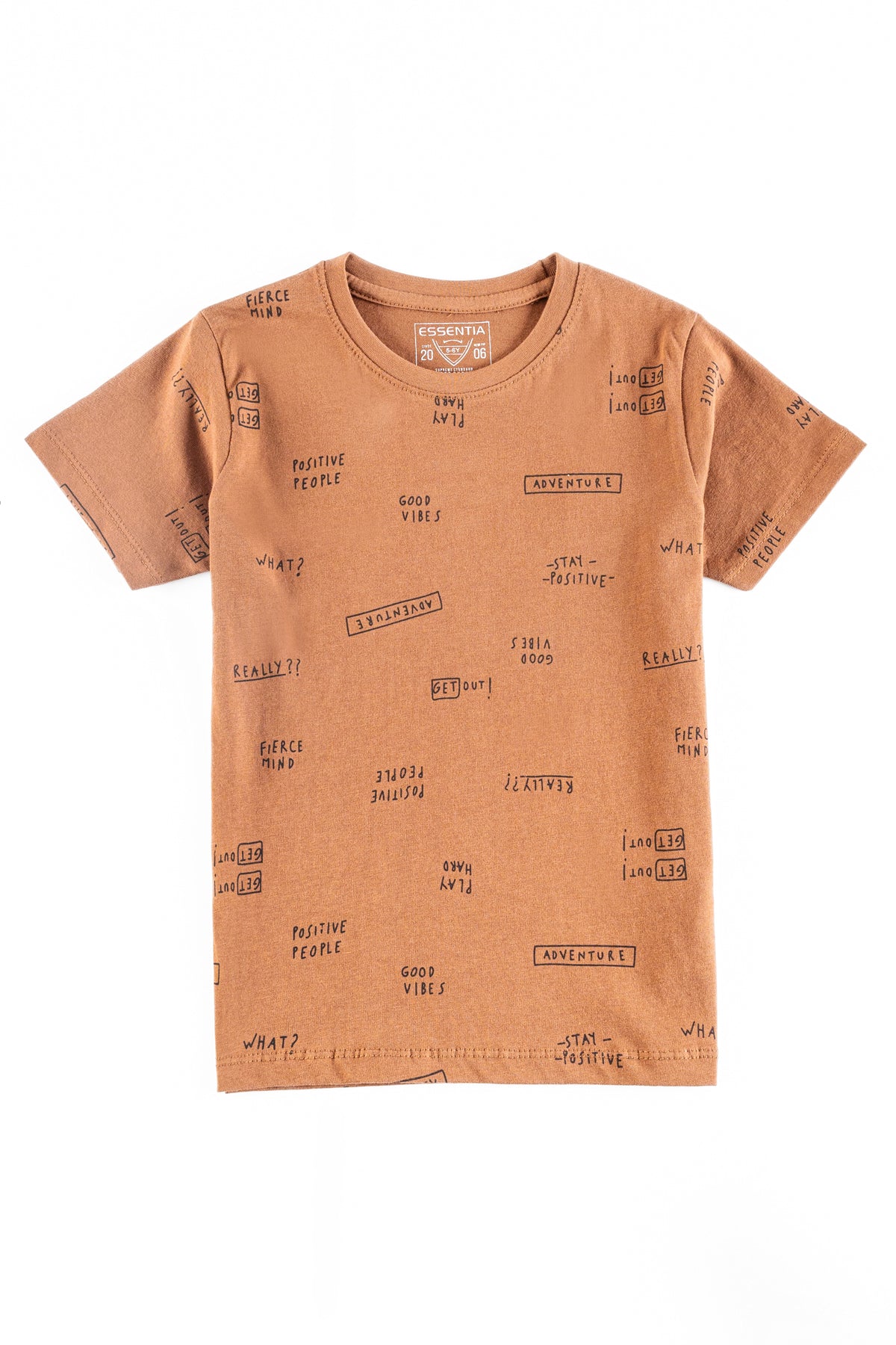 All over Brown Boy's T-Shirt.