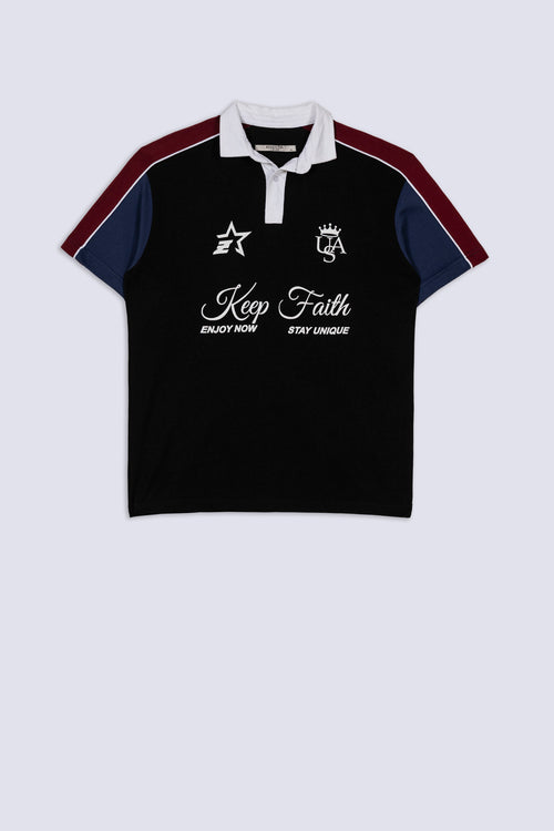 Urban Script Men's Polo