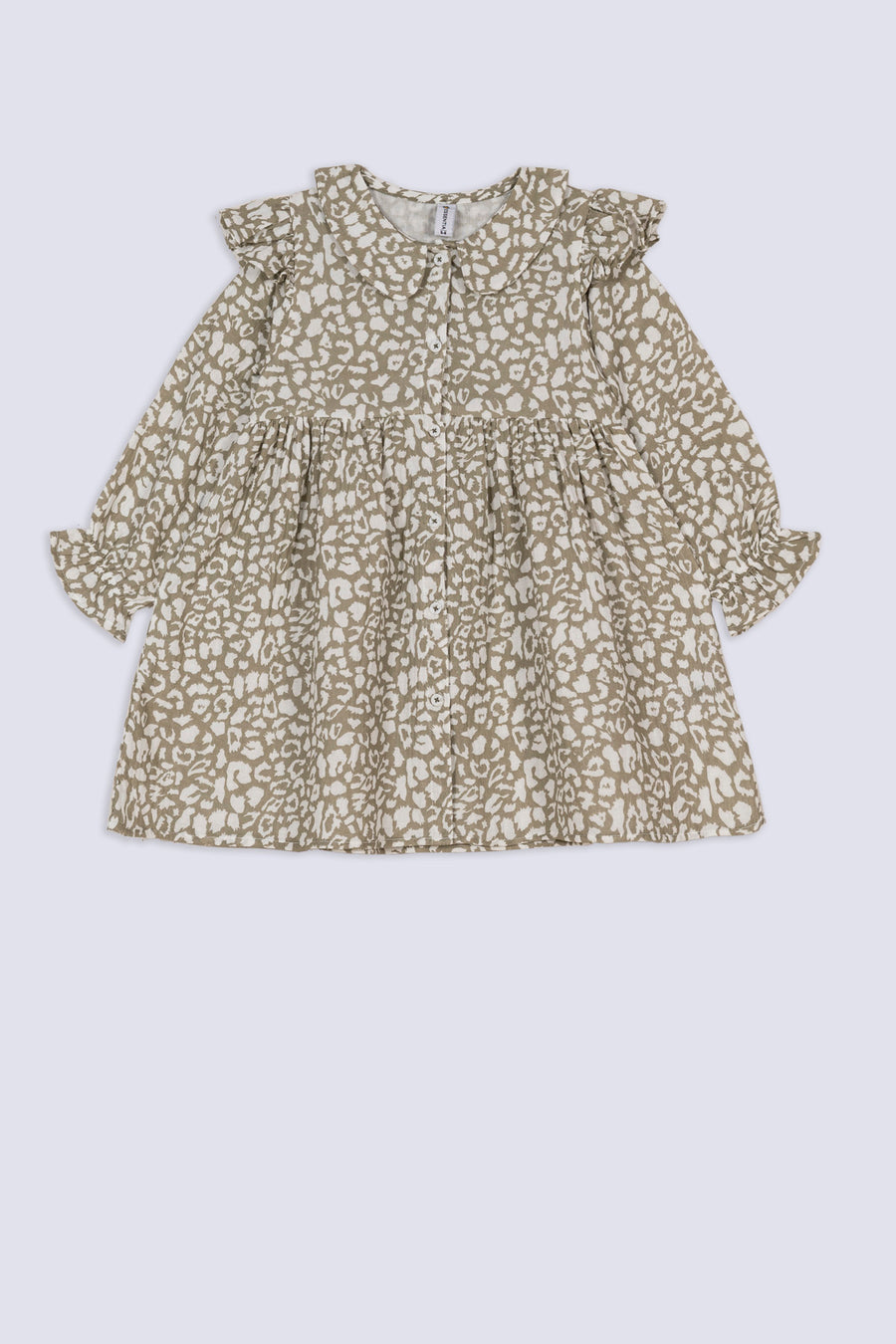 Girls' Grey Sprinkle Dress