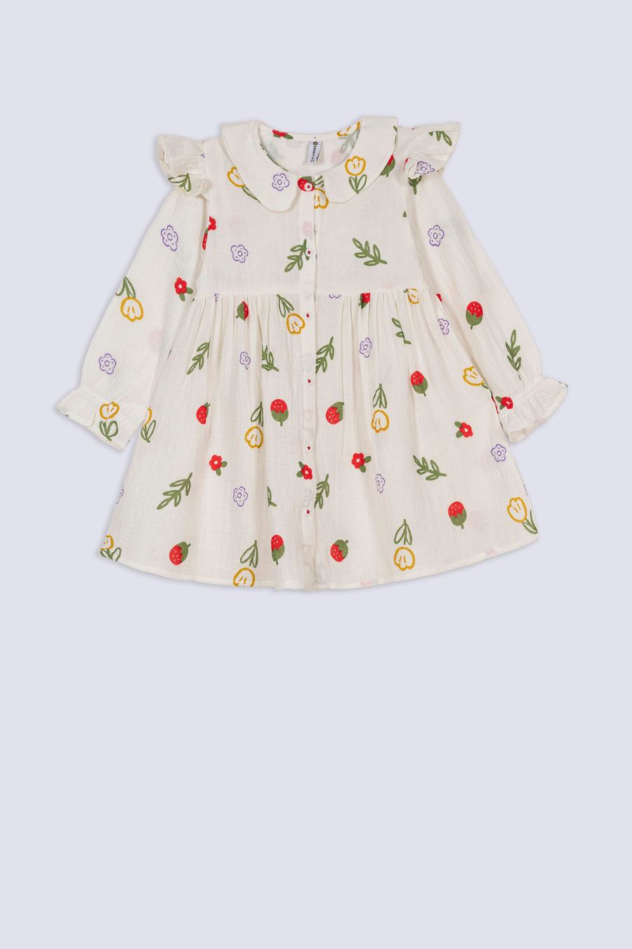 Girls' Garden Berry Dress